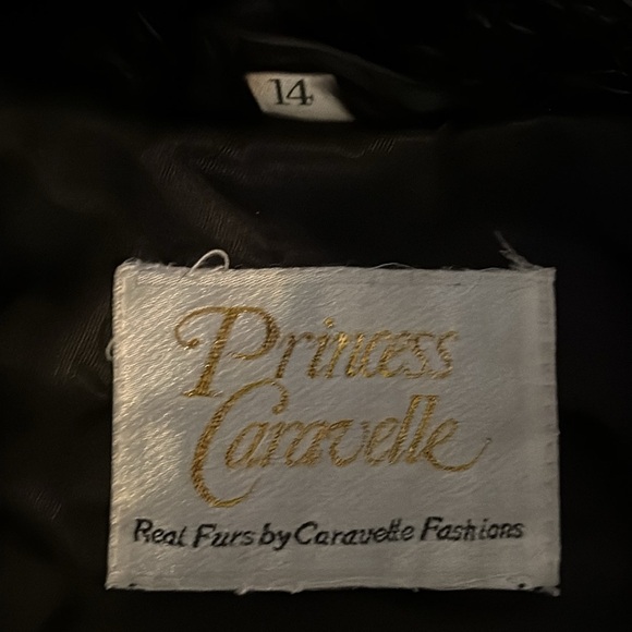 Princess Caravelle Dyed Rabbit Fur Bomber Jacket SZ Youth 14/ Adult XS - Picture 9 of 12